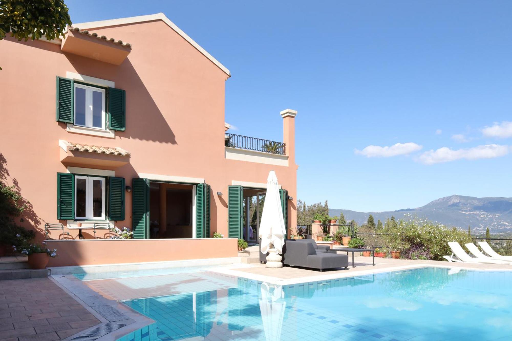 Casa T With Amazing Views In Corfu Villa Kontokali Eksteriør bilde
