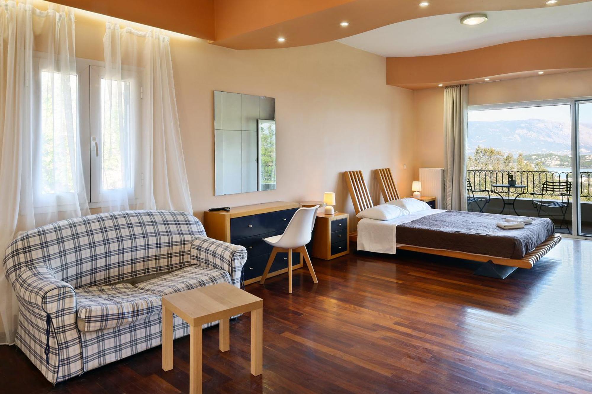 Casa T With Amazing Views In Corfu Villa Kontokali Eksteriør bilde
