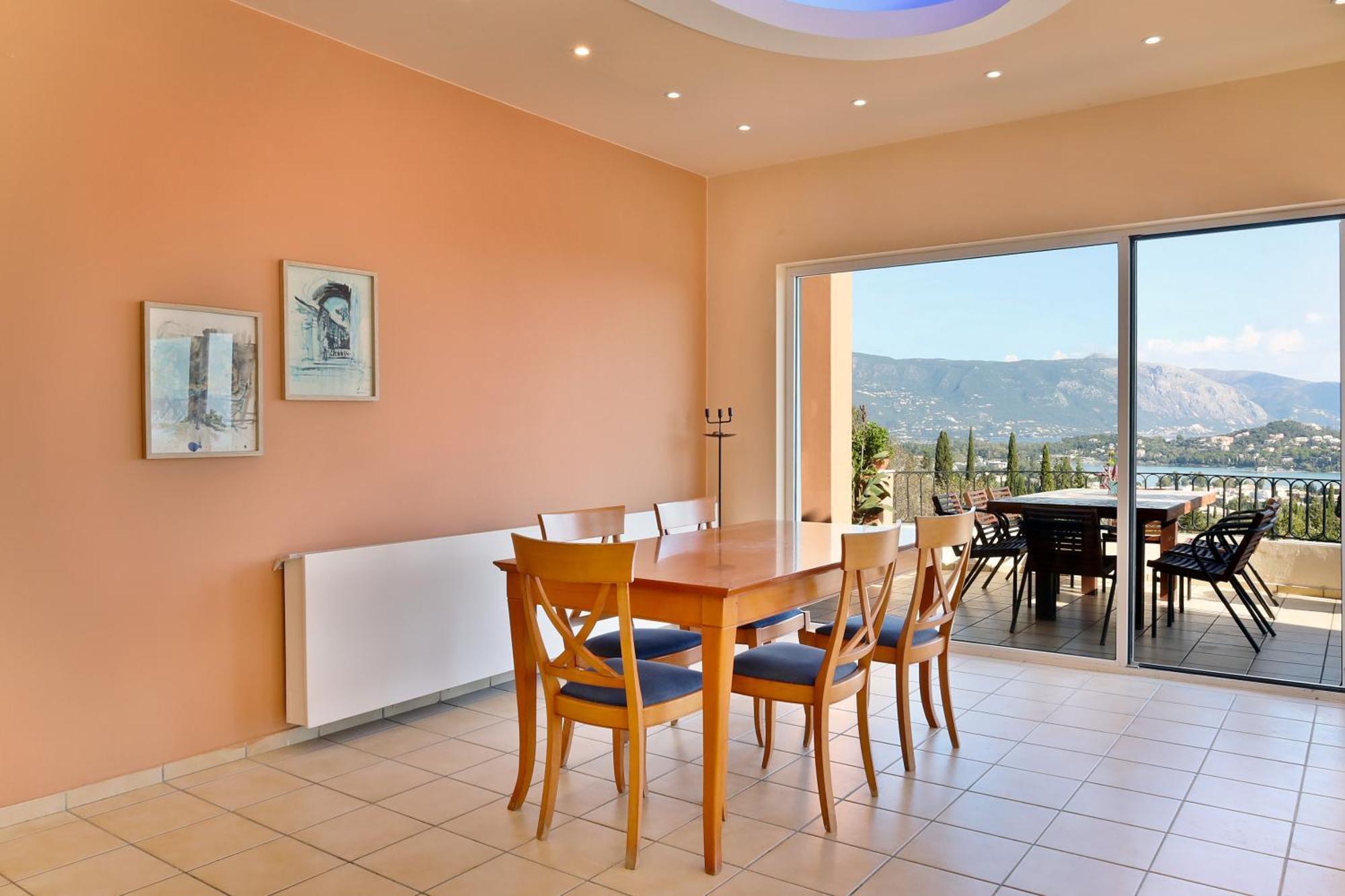 Casa T With Amazing Views In Corfu Villa Kontokali Eksteriør bilde