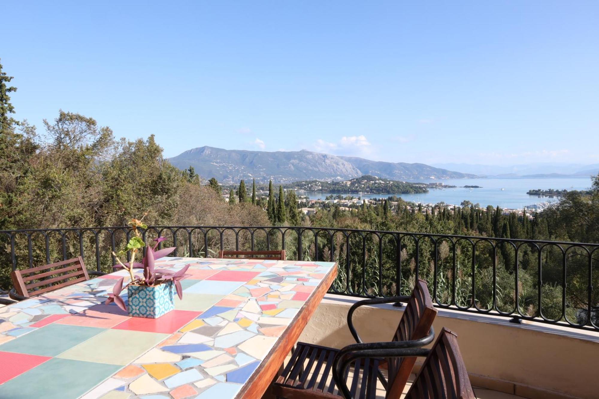 Casa T With Amazing Views In Corfu Villa Kontokali Eksteriør bilde